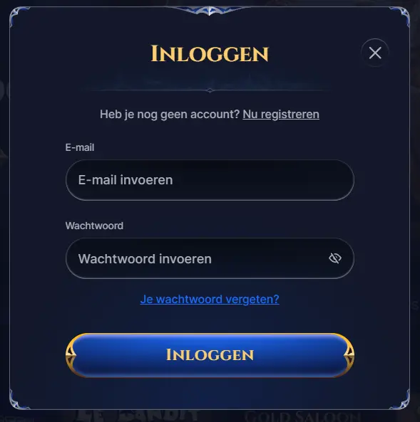 Cazeus Casino login